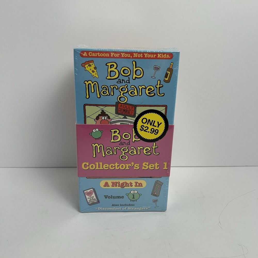 Bob And Margaret VHS Collectors Set Vol 1 Brand New Sealed 3 VHS Set